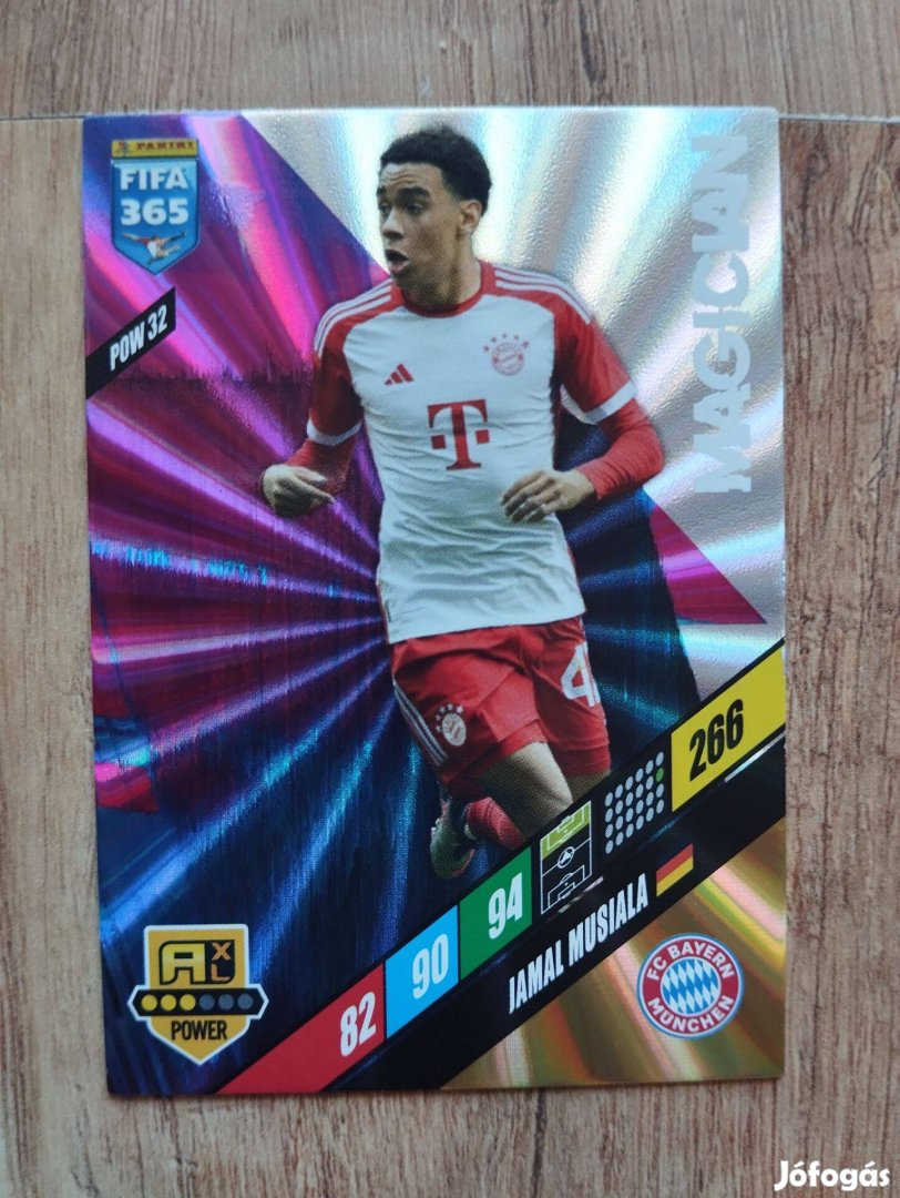 J. Musiala (Bayern München) FIFA 365 2024 Power Magician focis kártya