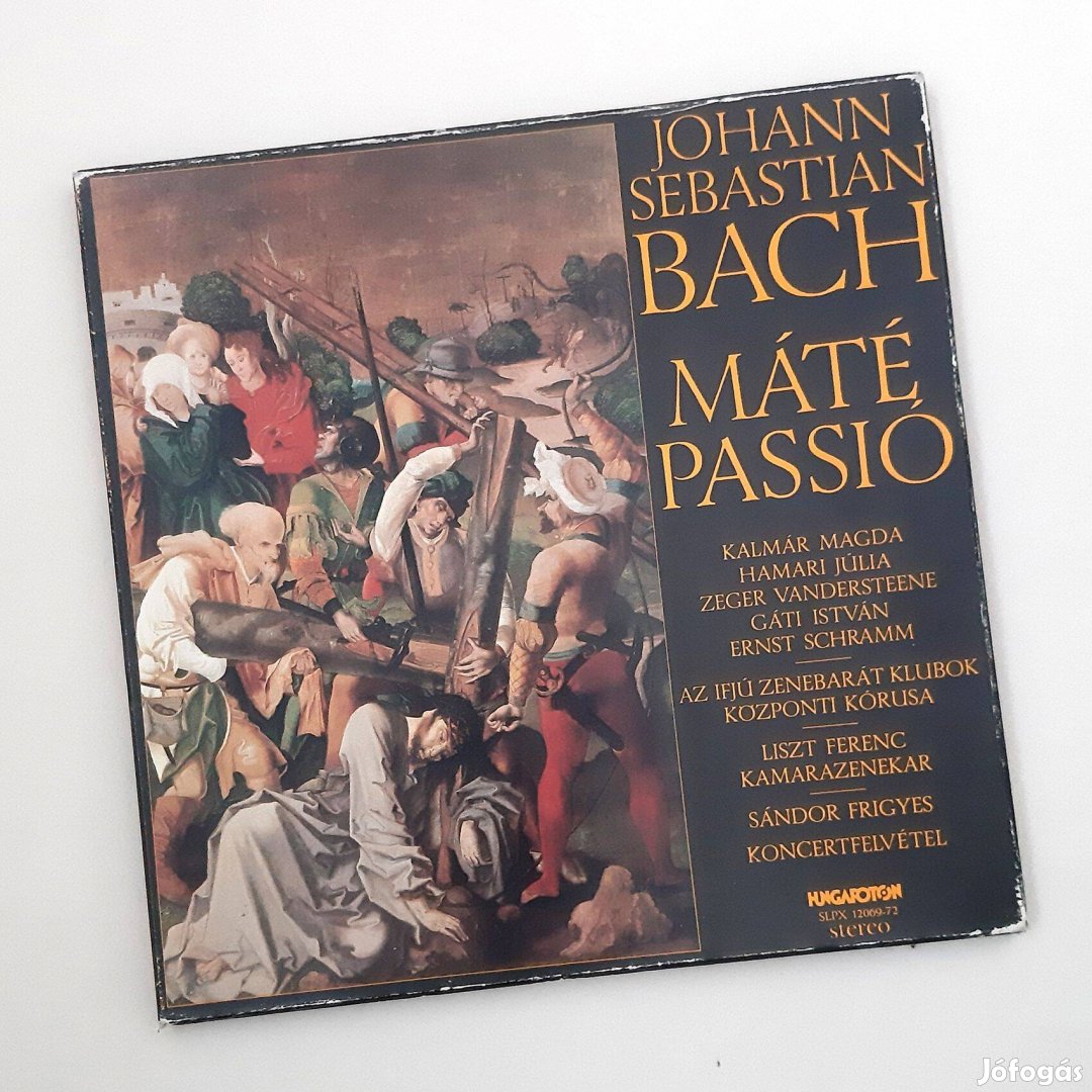 J. S. Bach-Máté Passió bakelitlemez!