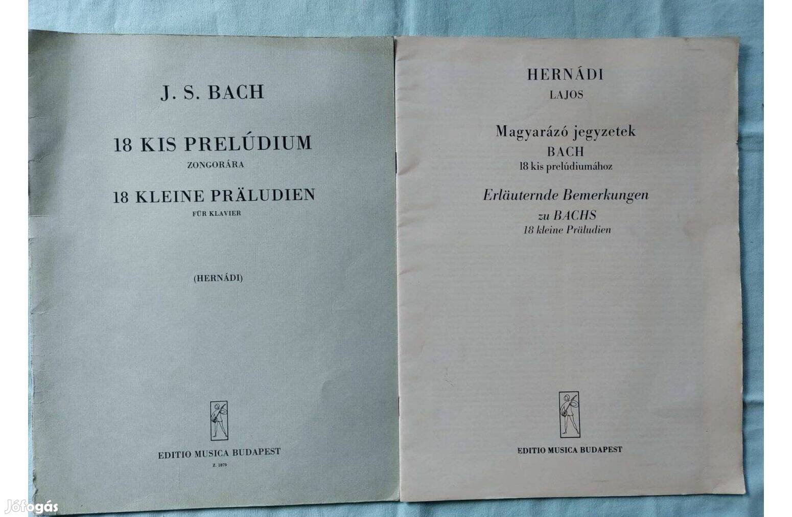 J. S. Bach- 18 Kis PrelúdiumJegyzetek