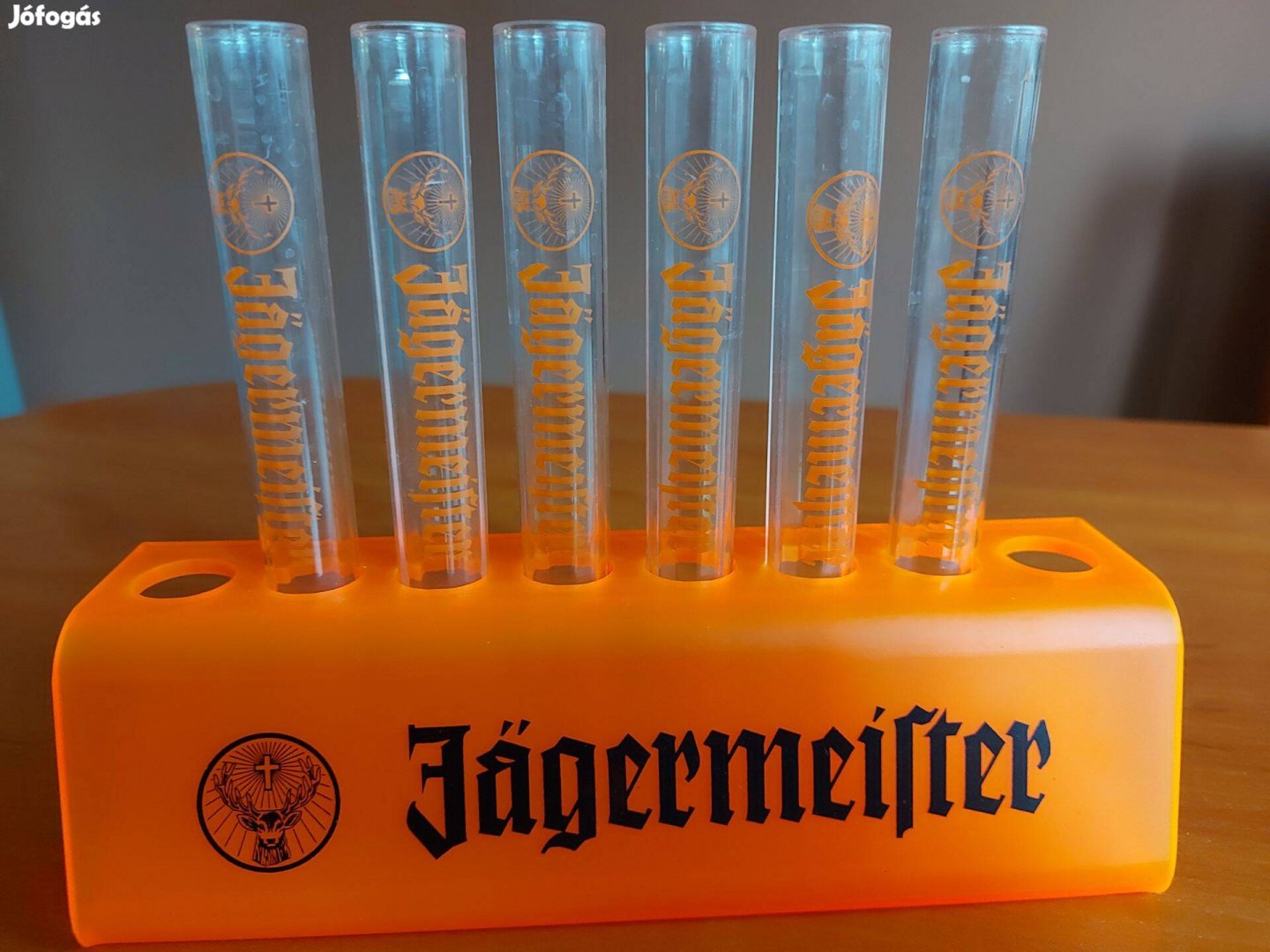 Jägermeister kémcső alakú pohárkészlet