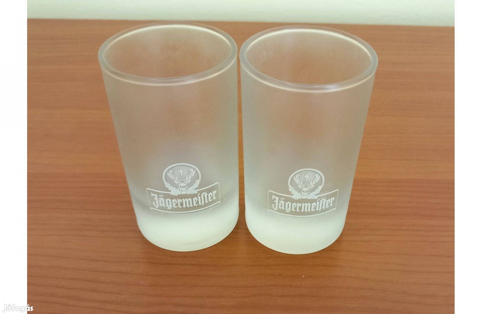 Jägermeister üveg pohár párban
