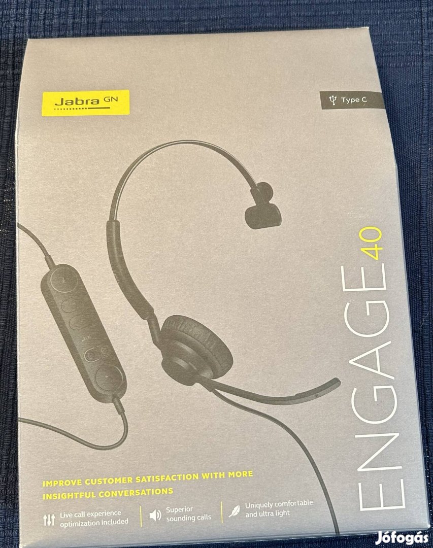 Jabra Engage 40 mono headset 