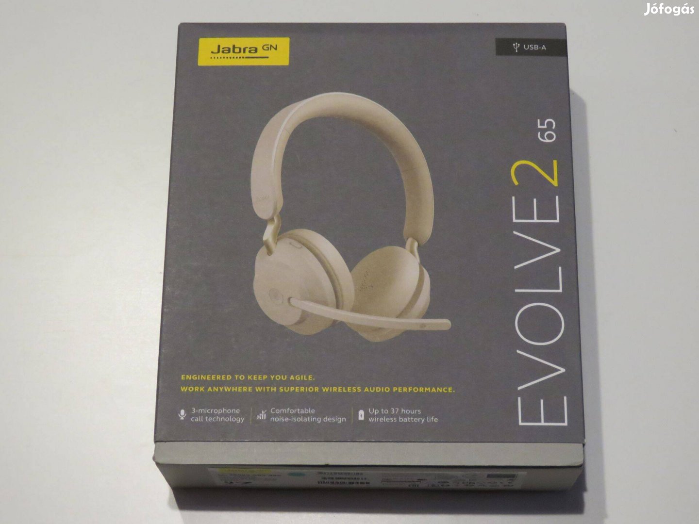 Jabra Evolve 2 65 - Bluetooth Beige