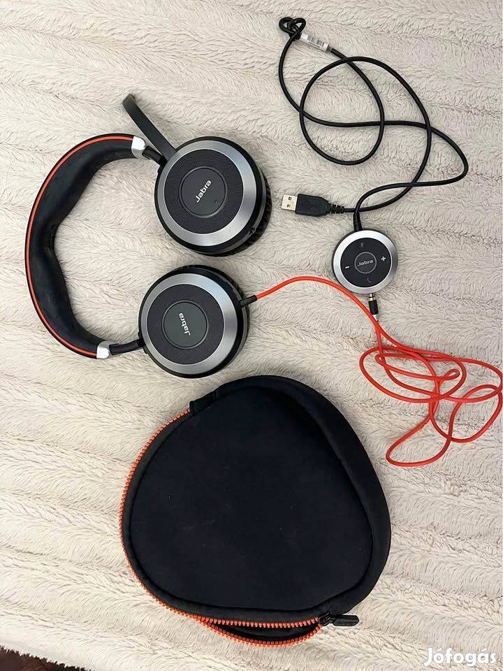 Jabra Evolve 80 fejhallgató