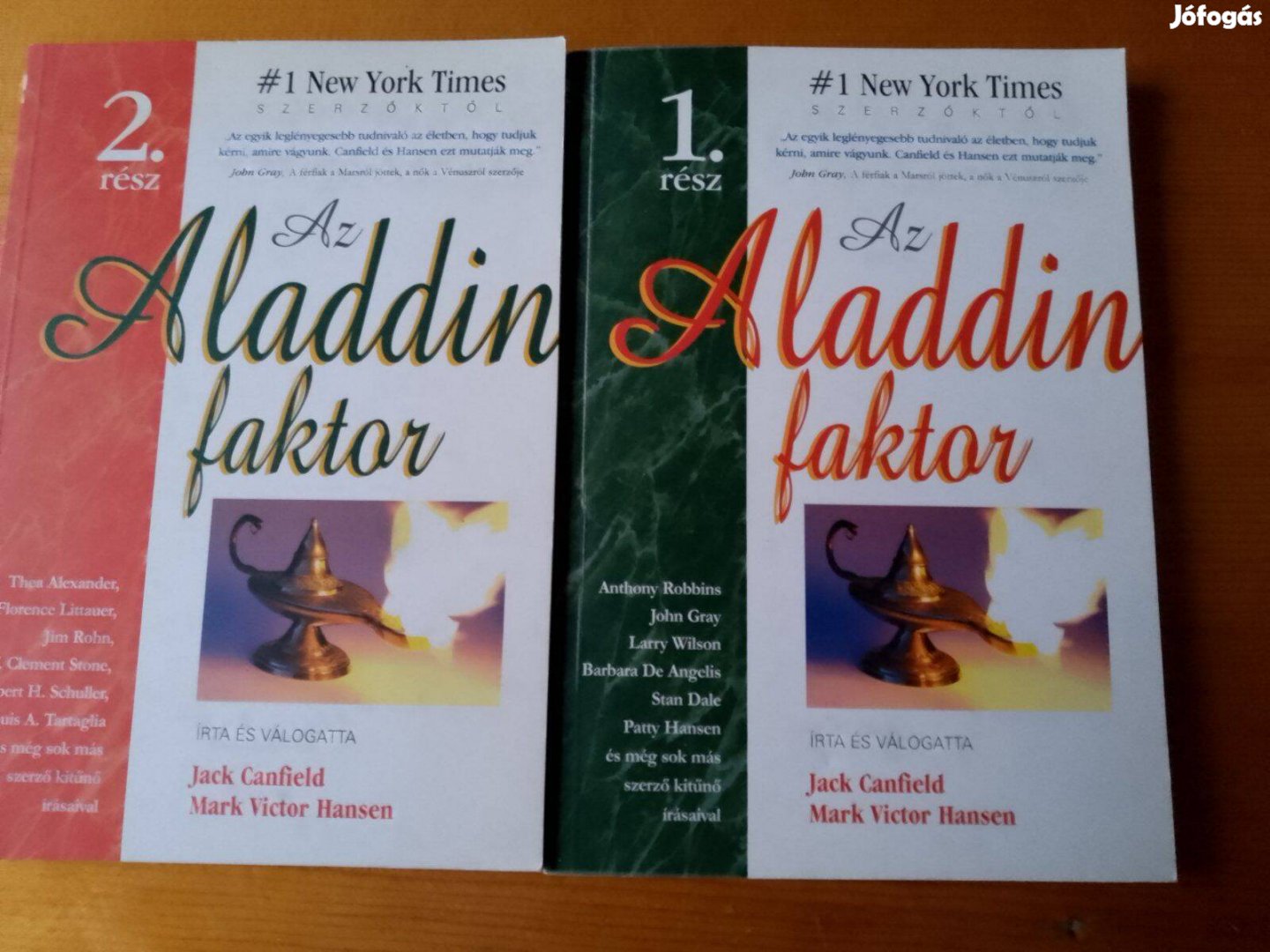 Jack Canfield Az Aladdin faktor 1. 2. rész 2005/ könyv