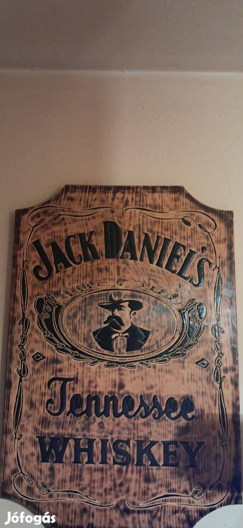 Jack Daniels fali dísz tábla