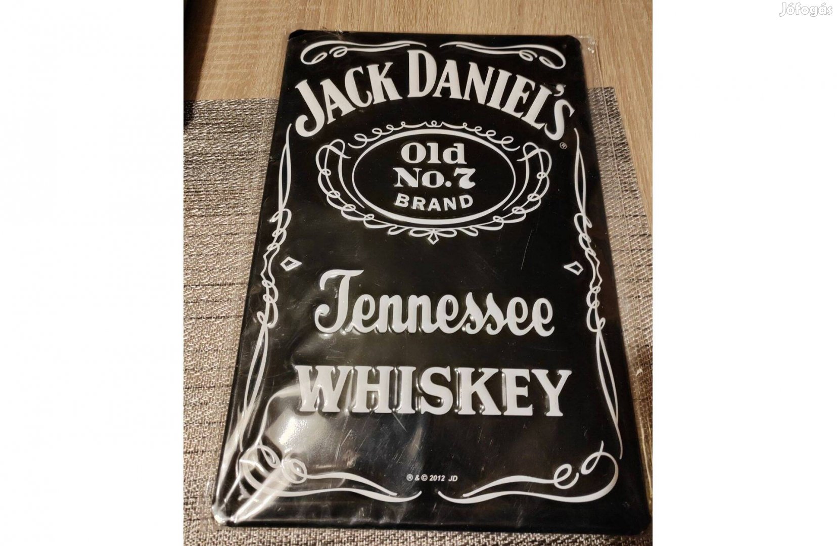 Jack Daniels fémtábla