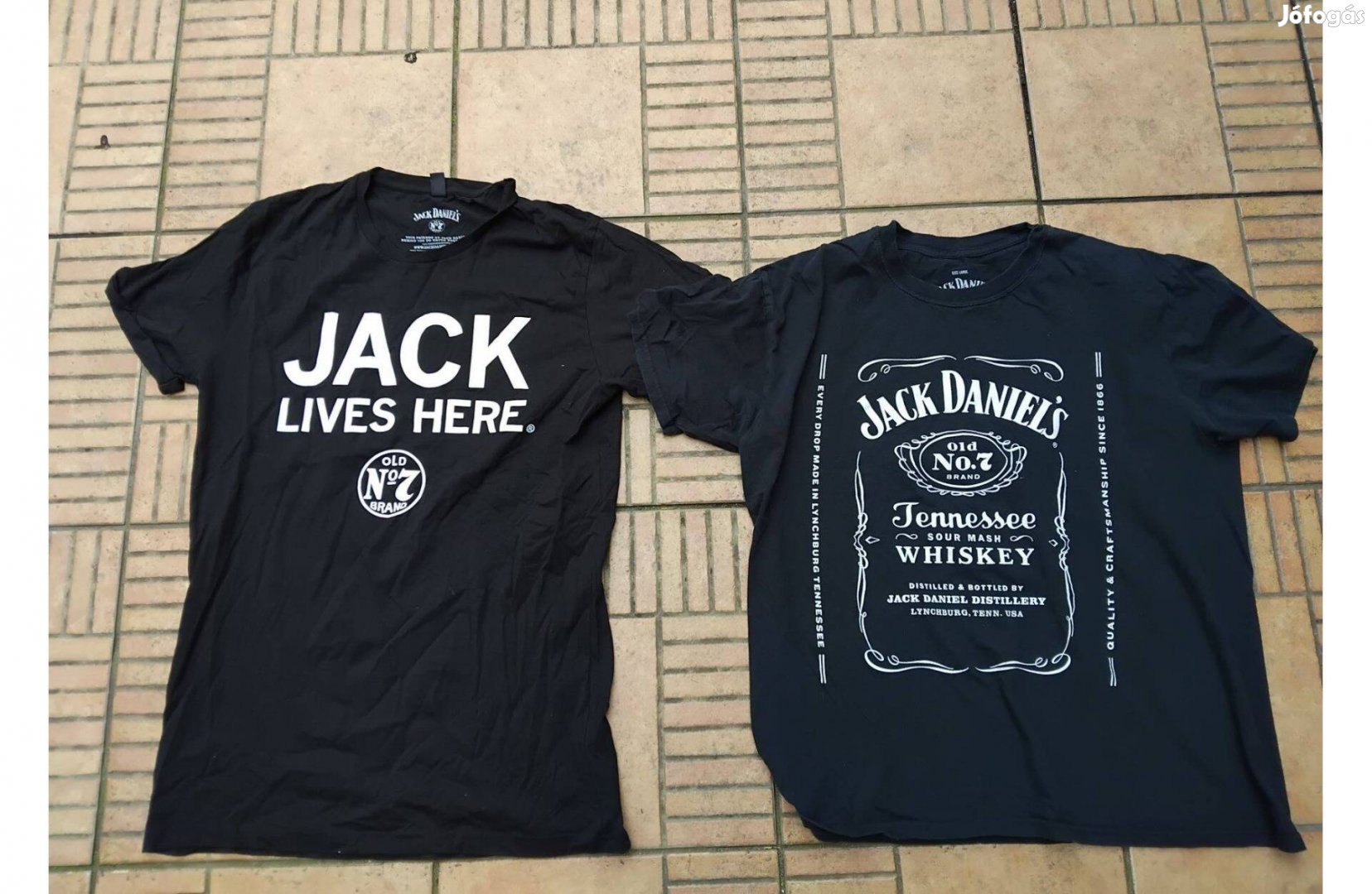 Jack Daniels póló L 2db
