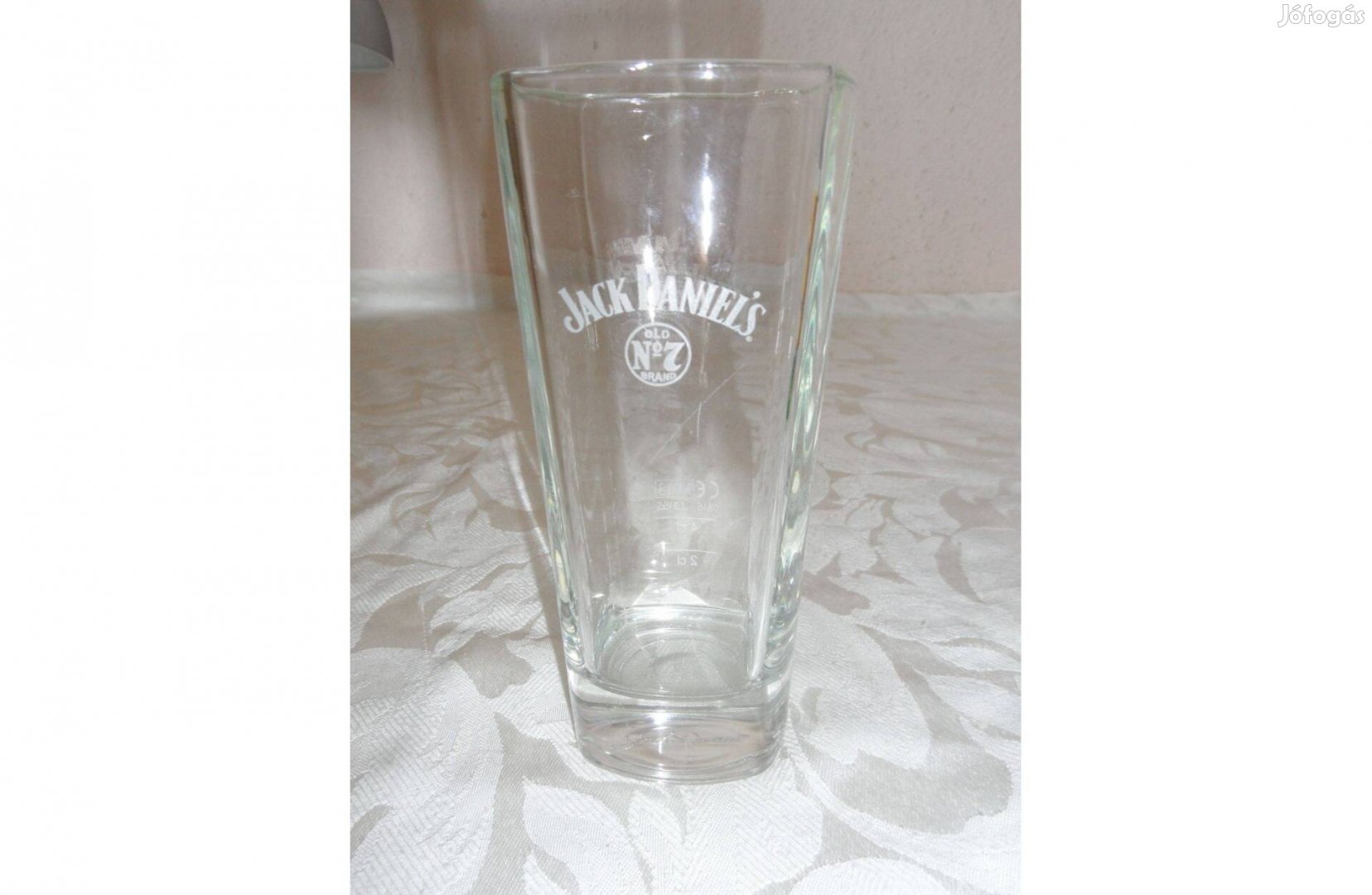 Jack Daniels üveg pohár