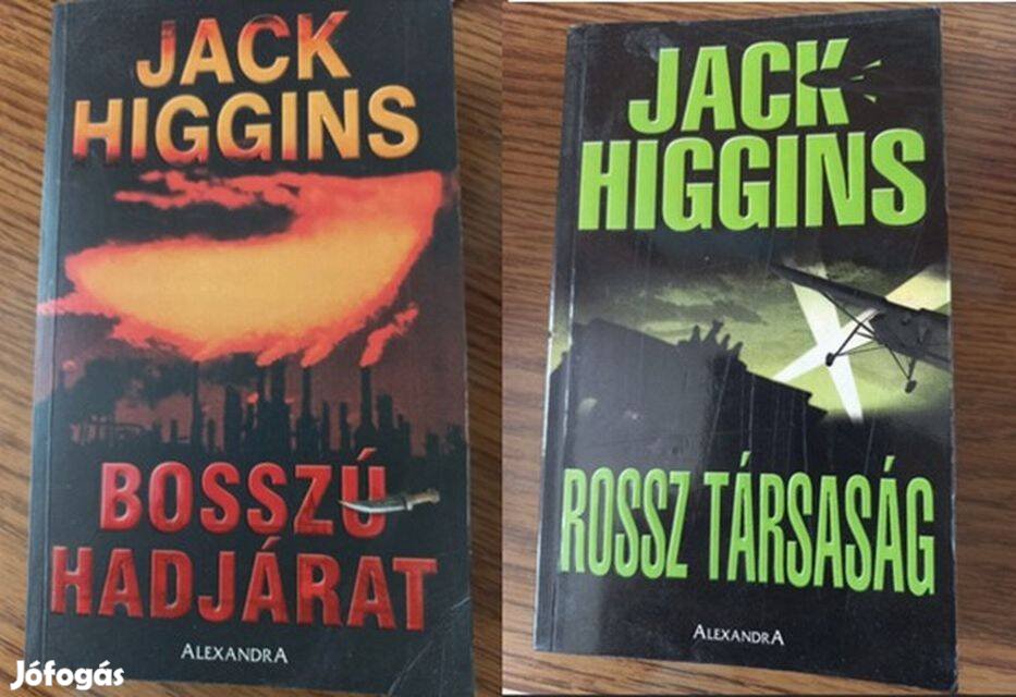 Jack Higgins könyvek együtt