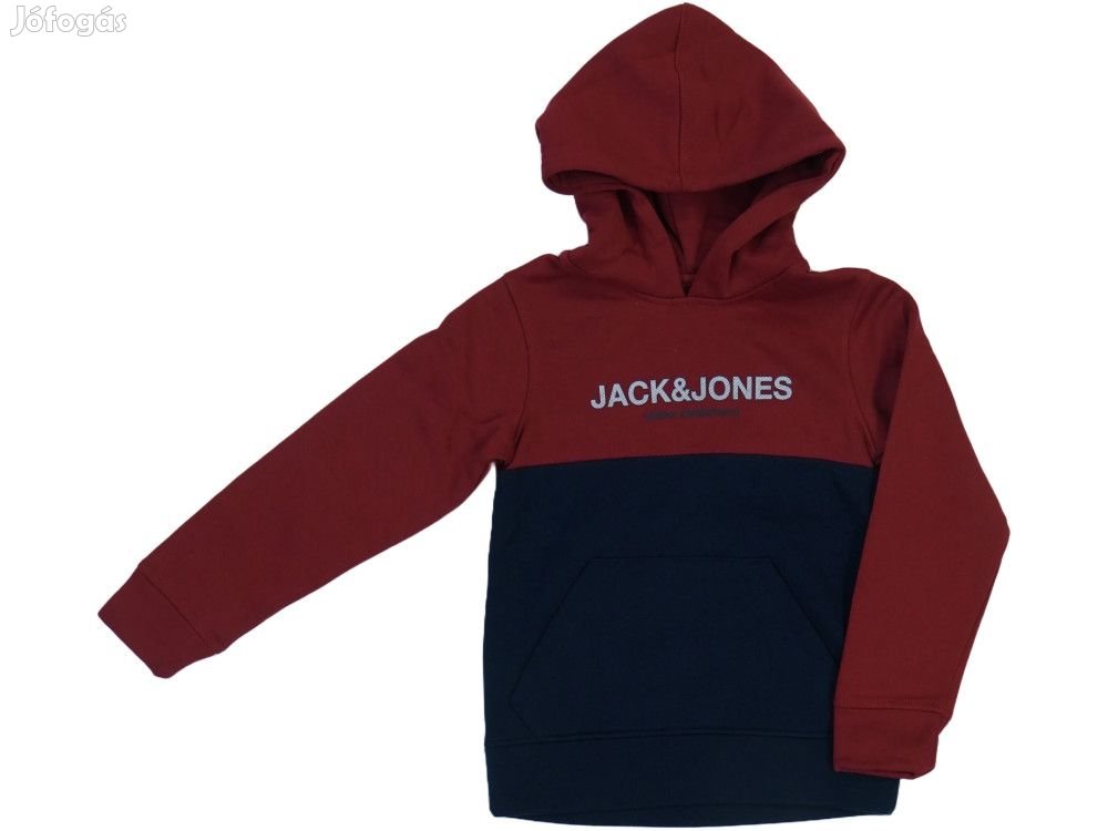 Jack&Jones Új (címkés) Fiú Kapucnis pulóver (Méret: 128)