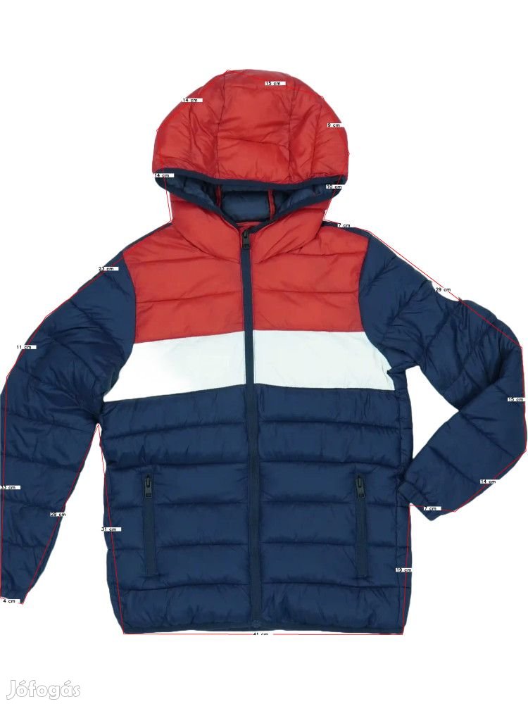 Jack&Jones Új (címkés) Fiú Télikabát (Méret: 152)