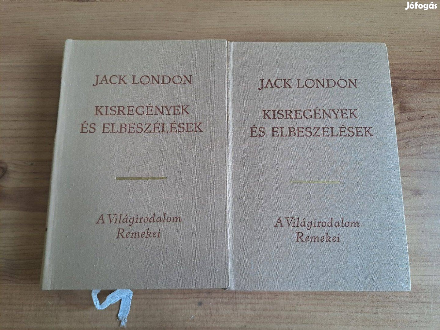Jack London: Kisregények és elbeszélések 1.-2. A Világirodalom Remekei
