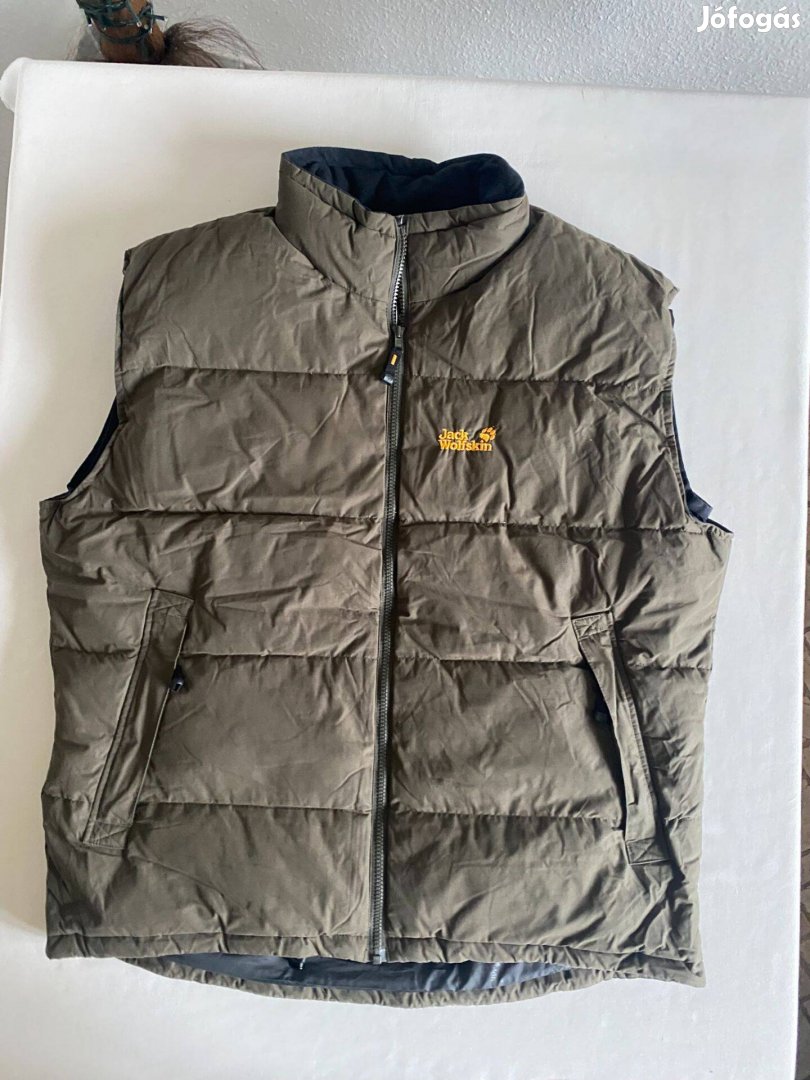 Jack Wolfskin férfi toll mellény XL-es