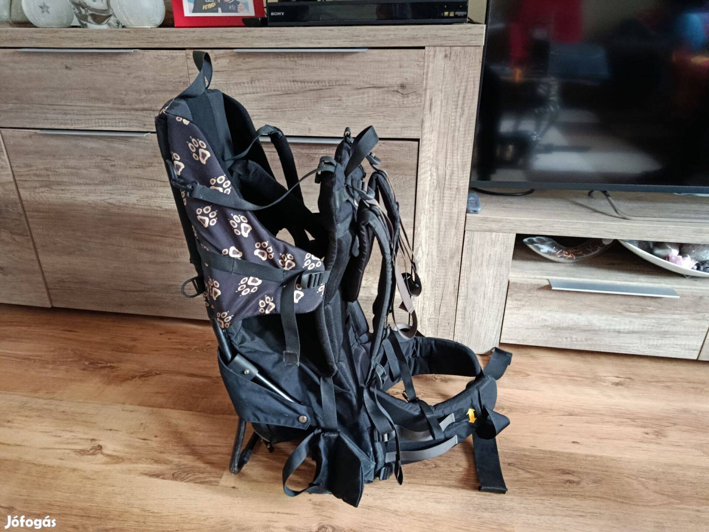 Jack Wolfskin háti hordozó babahordozó