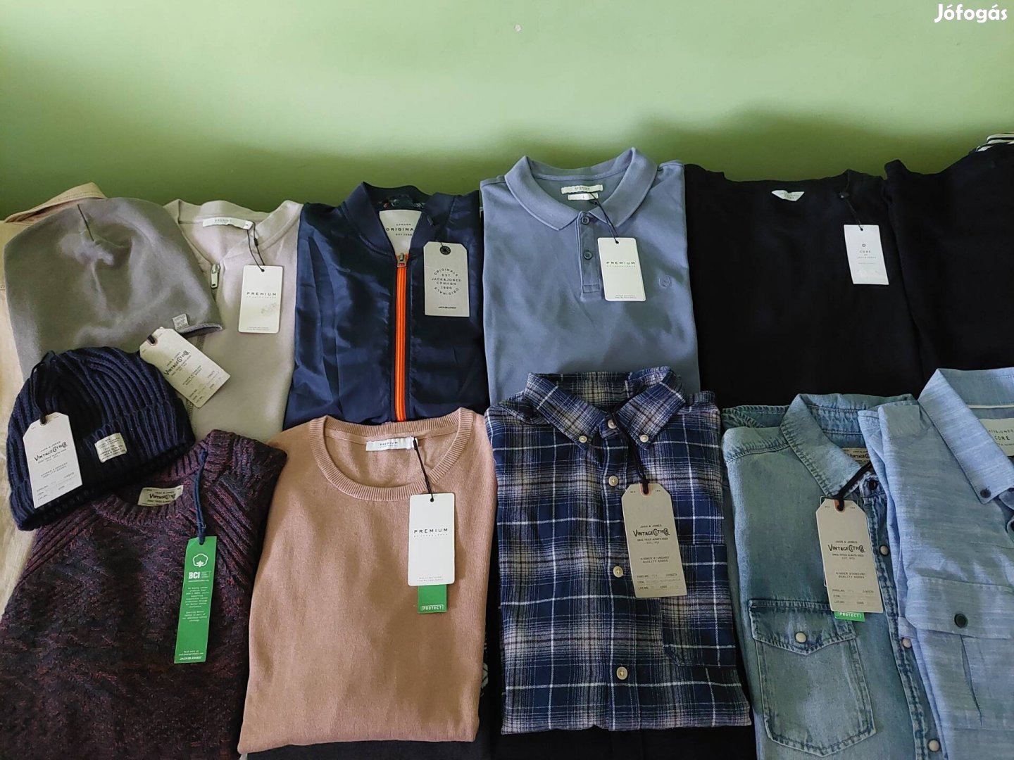 Jack & Jones férfi felsőruházat, csomagban eladó 