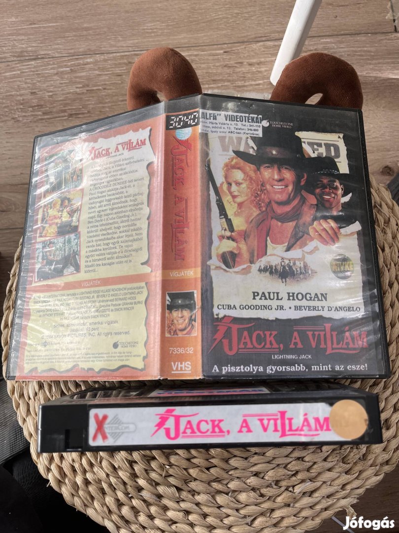 Jack a villám vhs m