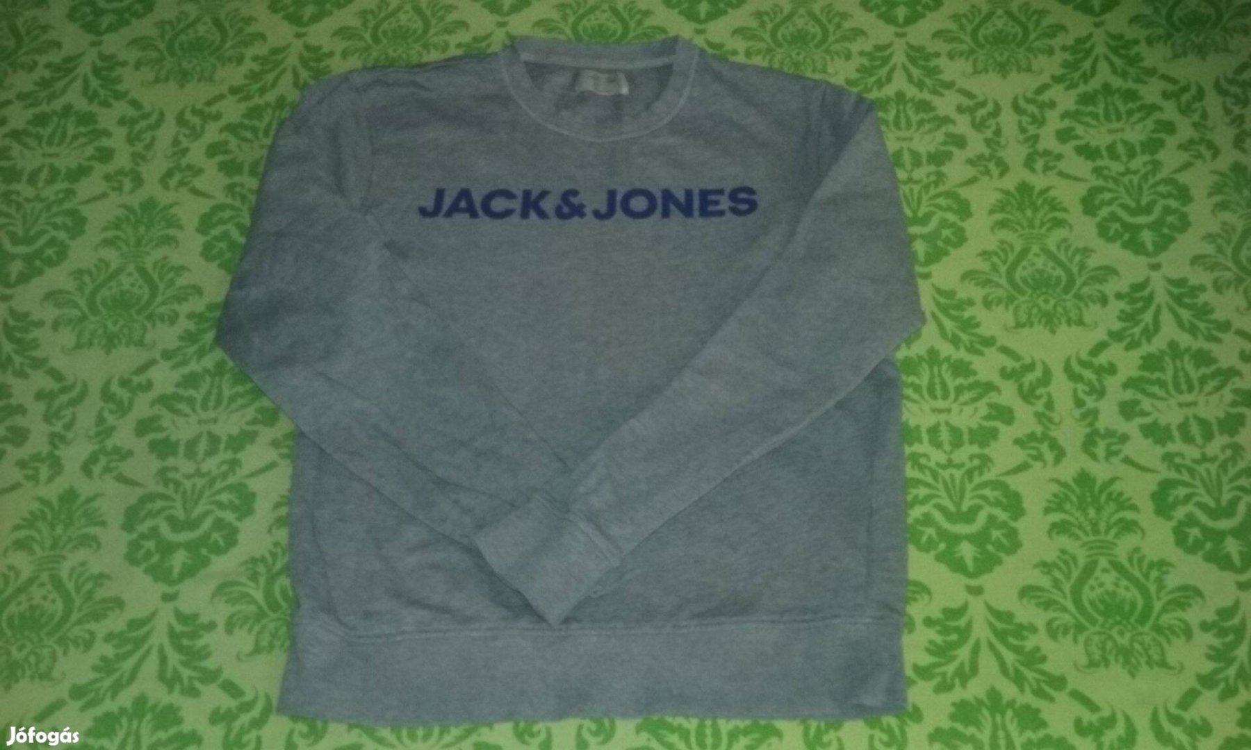 Jack and Jones szürke pulóver S
