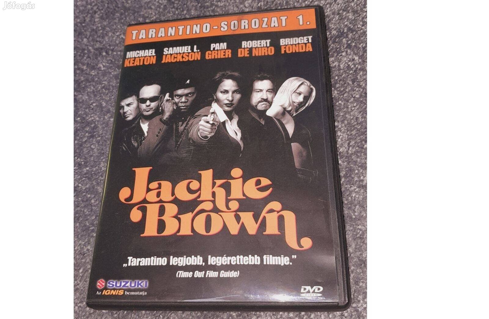 Jackie Brown DVD (1997) Szinkronizált karcmentes (Quentin Tarantino)