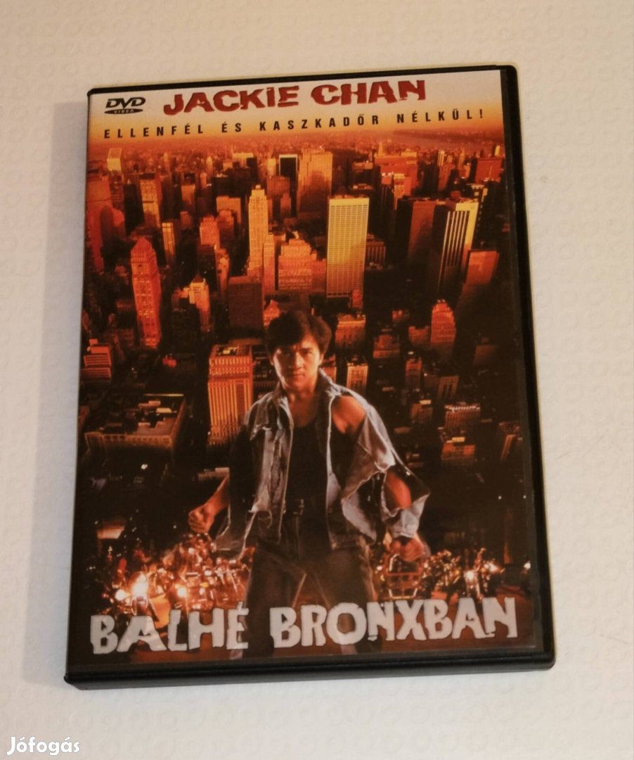 Jackie Chan Balhé Bronxban dvd 