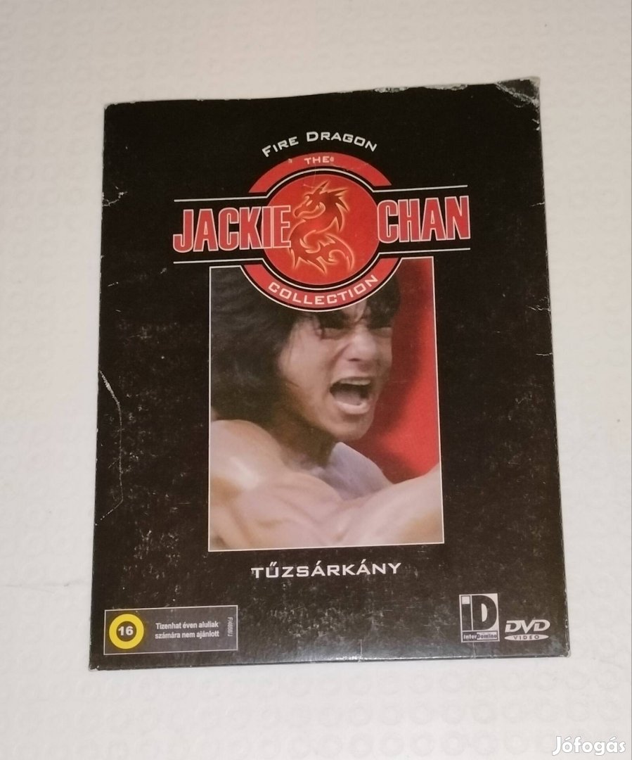 Jackie Chan Tűzsárkány dvd papirtokos