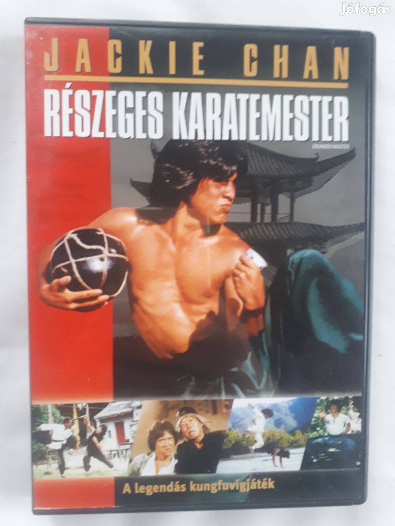 Jackie Chan: Részeges karatemester DVD (posta 510 Ft)