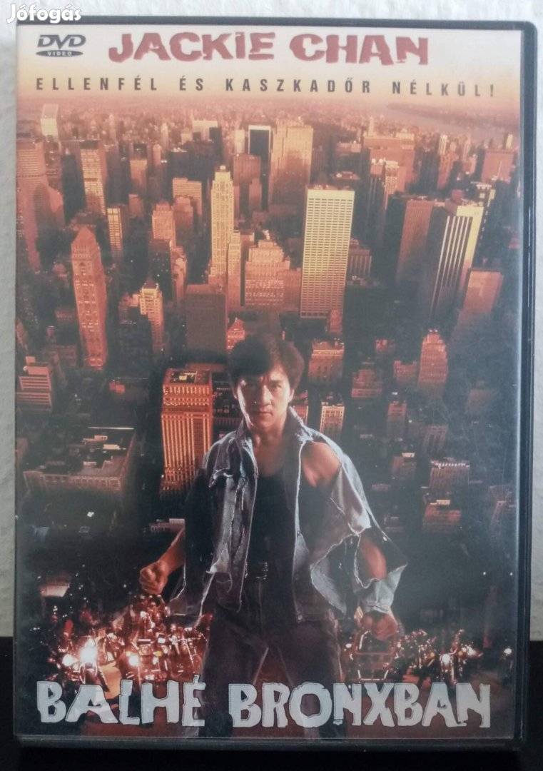 Jackie Chan - Balhé Bronxban - DVD - film eladó 