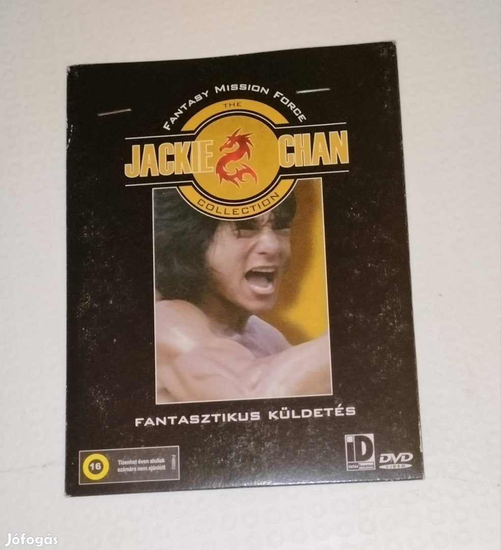 Jackie Chan fantasztikus küldetés dvd papirtokos 