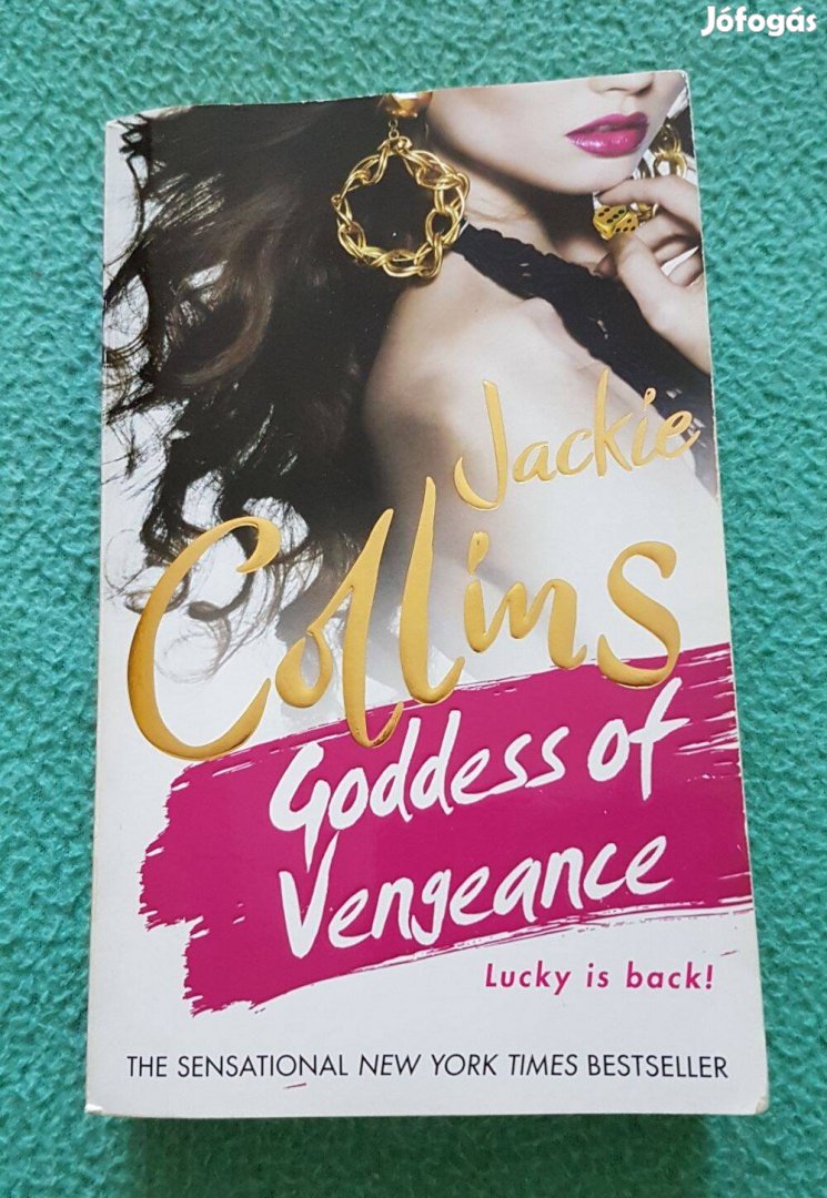 Jackie Collins: Goddess of Vengeance könyv (A bosszú istennője), angol