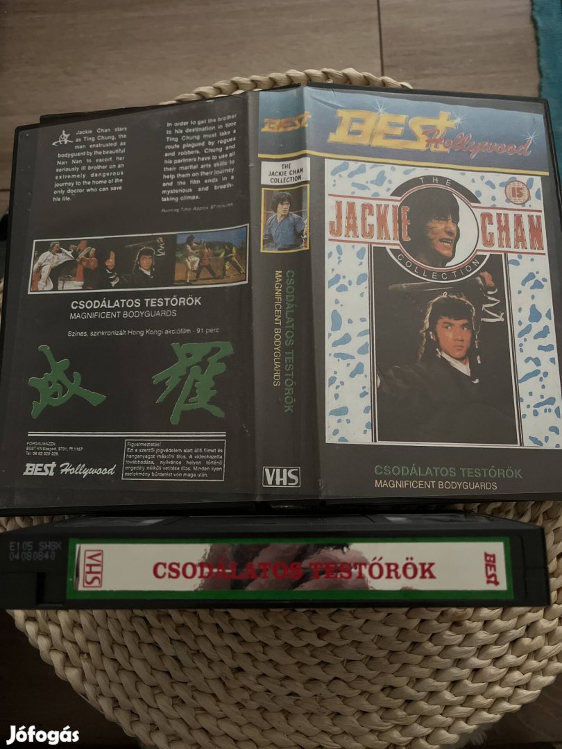 Jackie chan csodálatos testőrök vhs