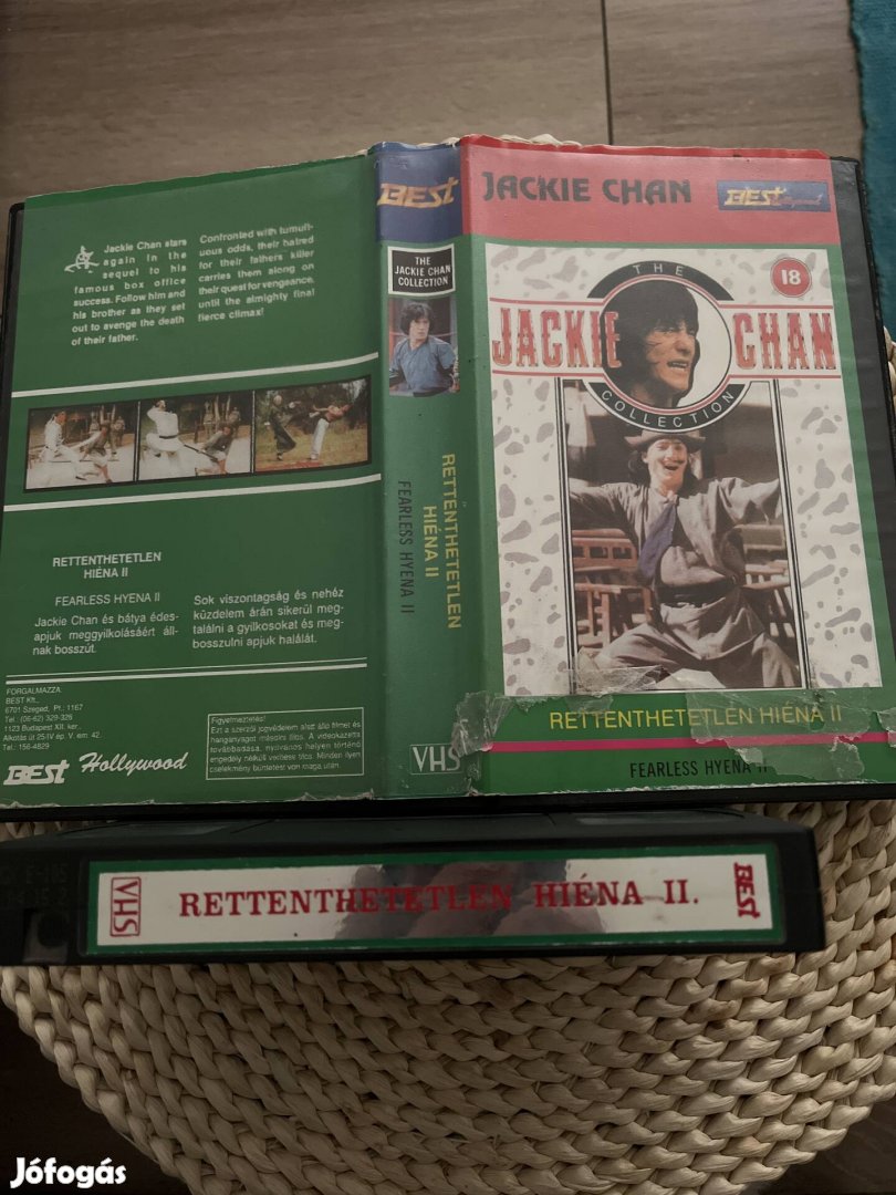 Jackie chan rettenthetetlen hiéna 2 vhs