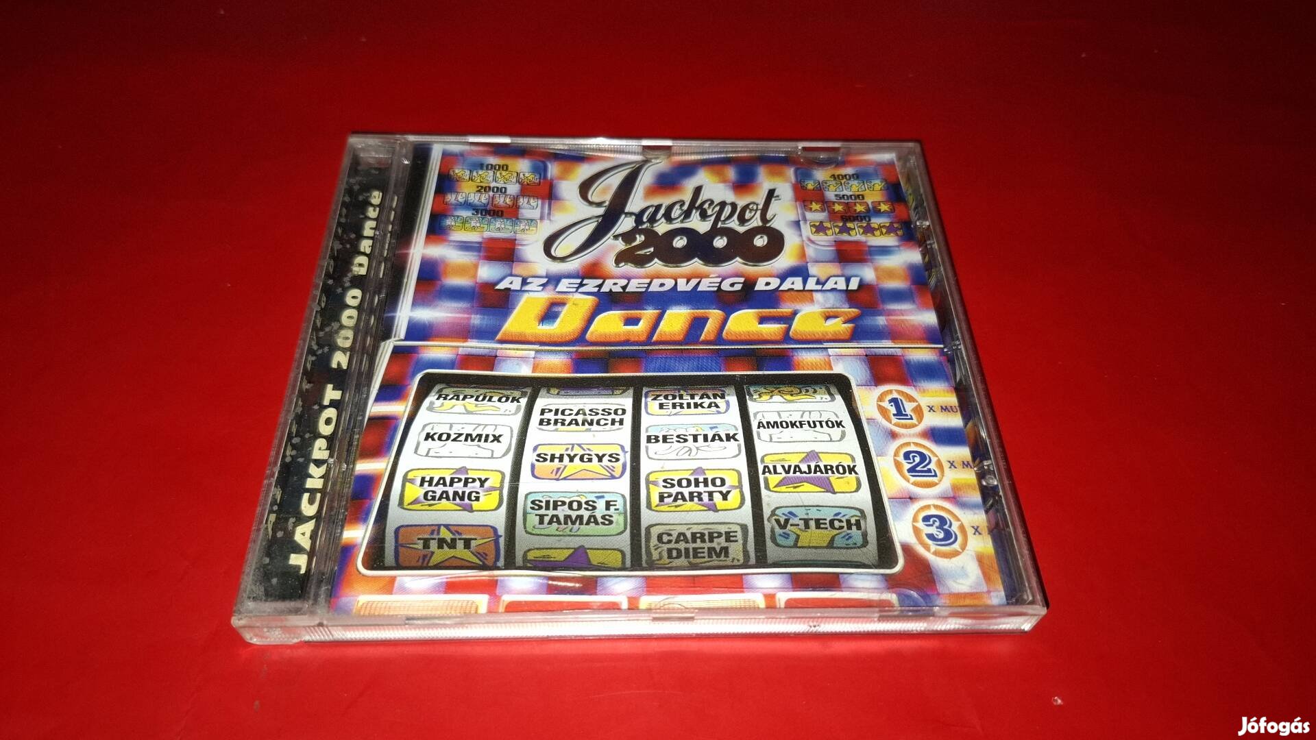 Jackpot 2000 Dance Cd Kozmix Carpe Diem..