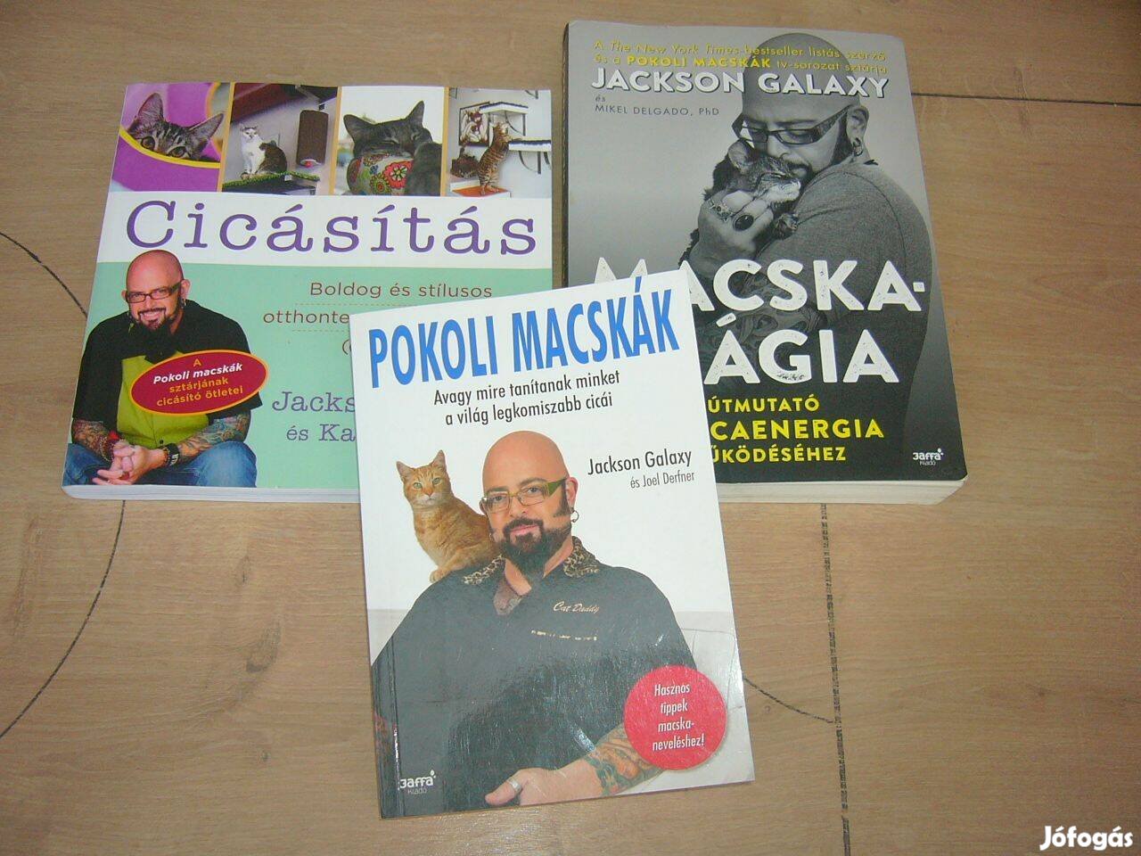 Jackson Galaxy könyvek 3 db