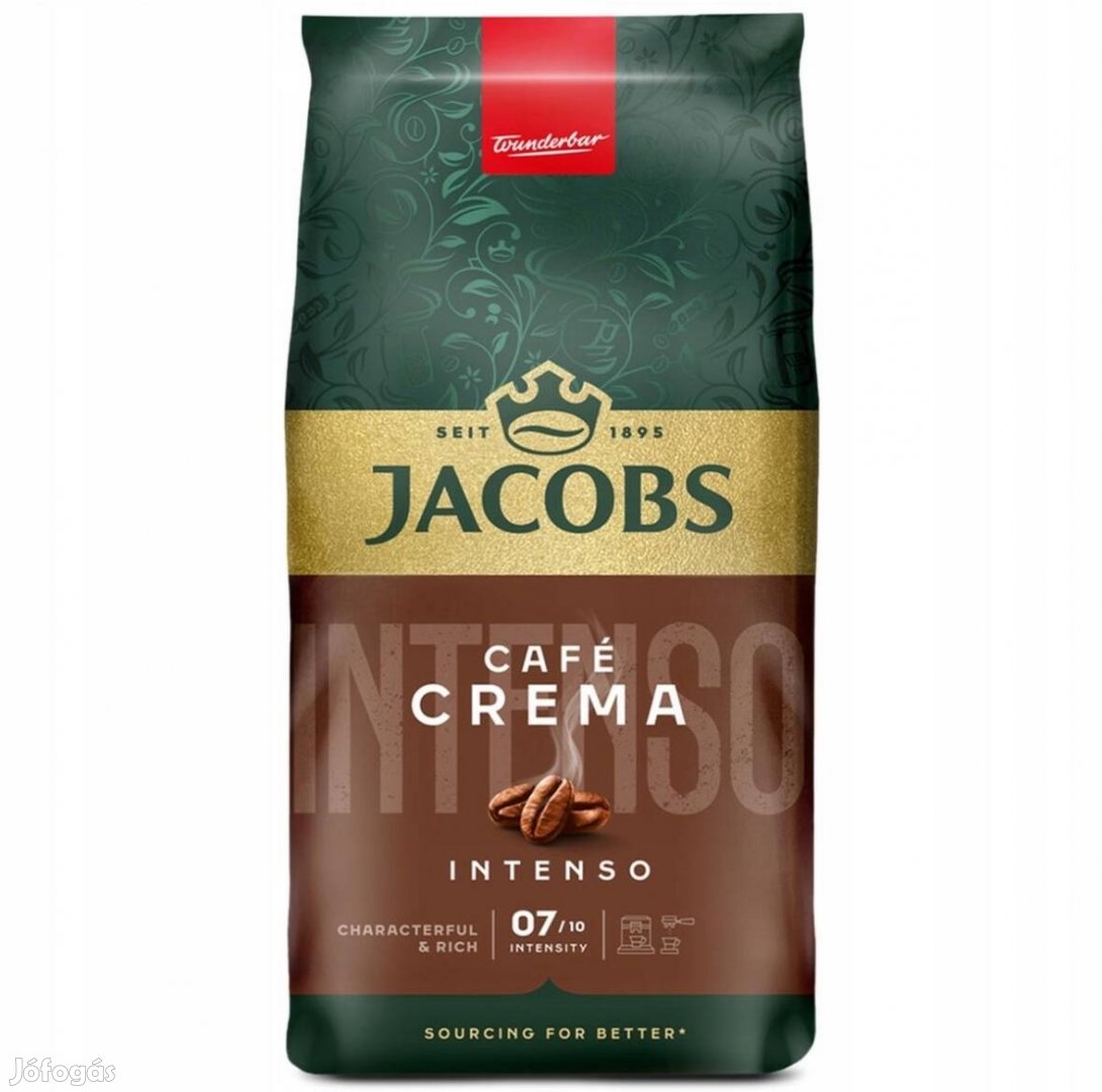 Jacobs Crema Intenso Szemes Kávé 1kg
