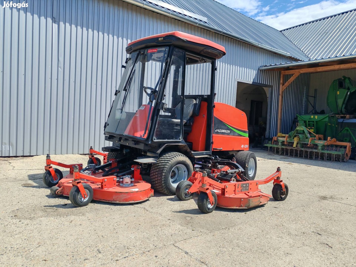 Jacobsen Ar311 ipari fűnyíró kubota John deere 