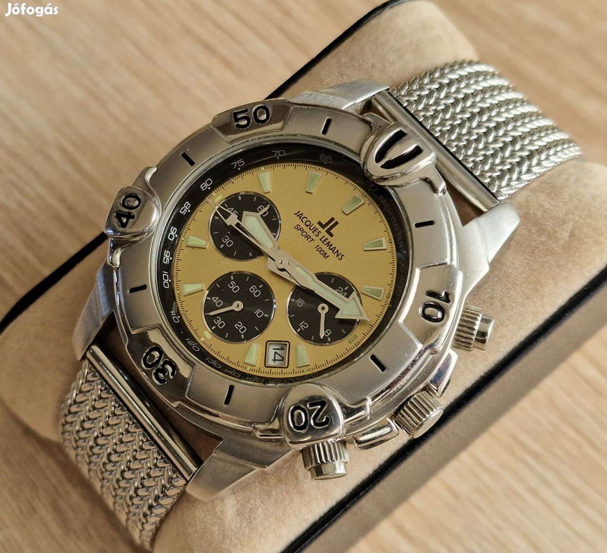 Jacques Lemans Sport 100M Quartz Chronograph Férfi Karóra