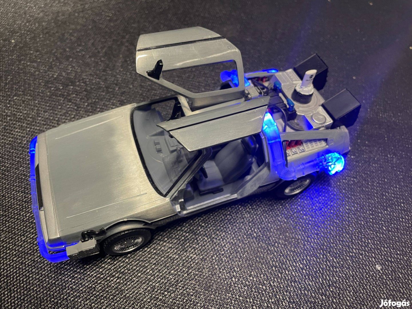 Jada Delorean vissza a jövőbe autó 1/24