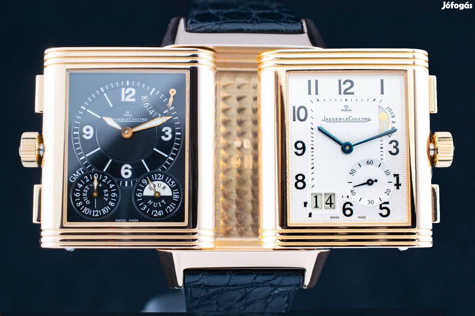 Jaeger-Lecoultre Reverso Grande GMT 18K Rosegold