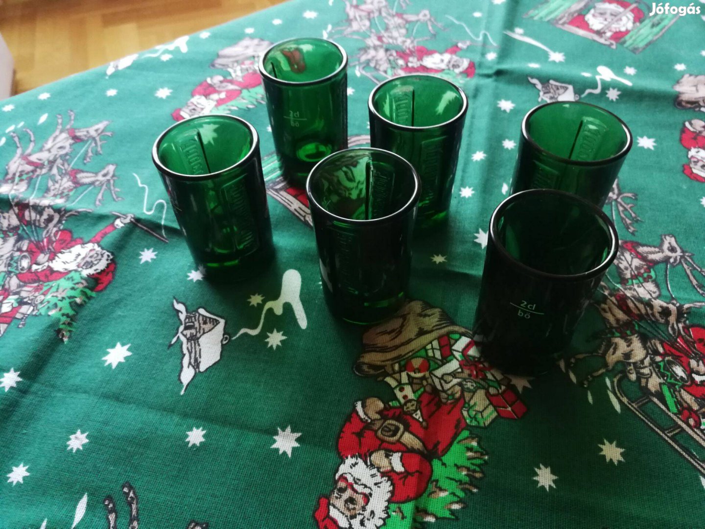 Jagermajters, féldecis, poharak, Eladók!!