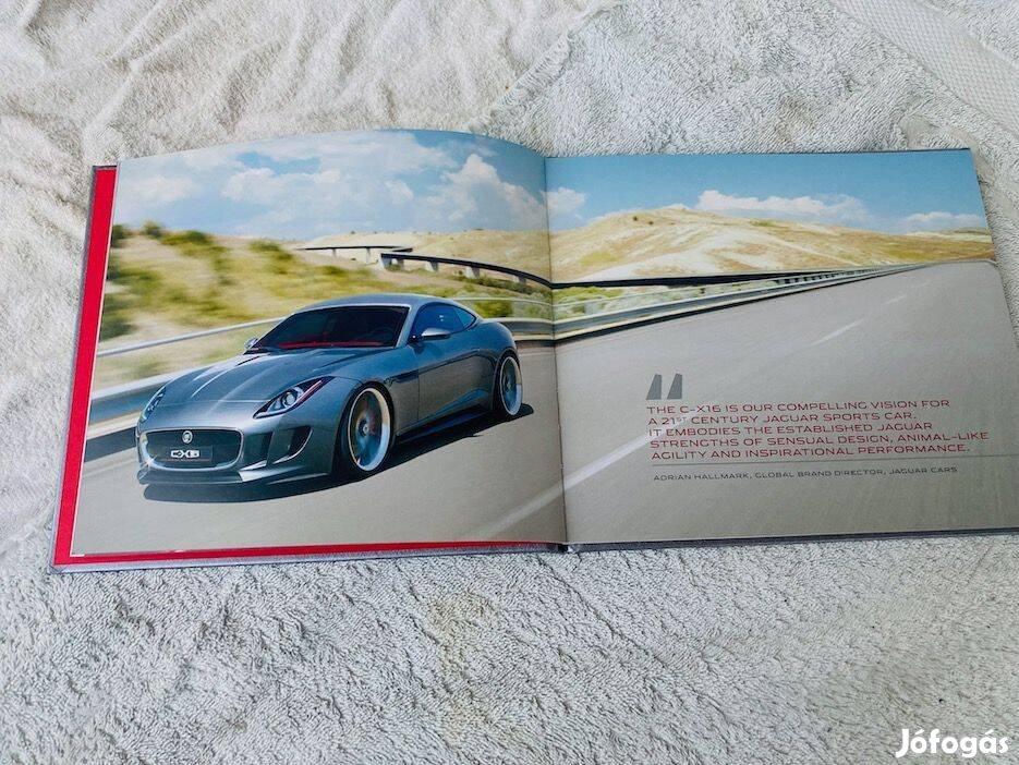 Jaguar F-Type concept könyv