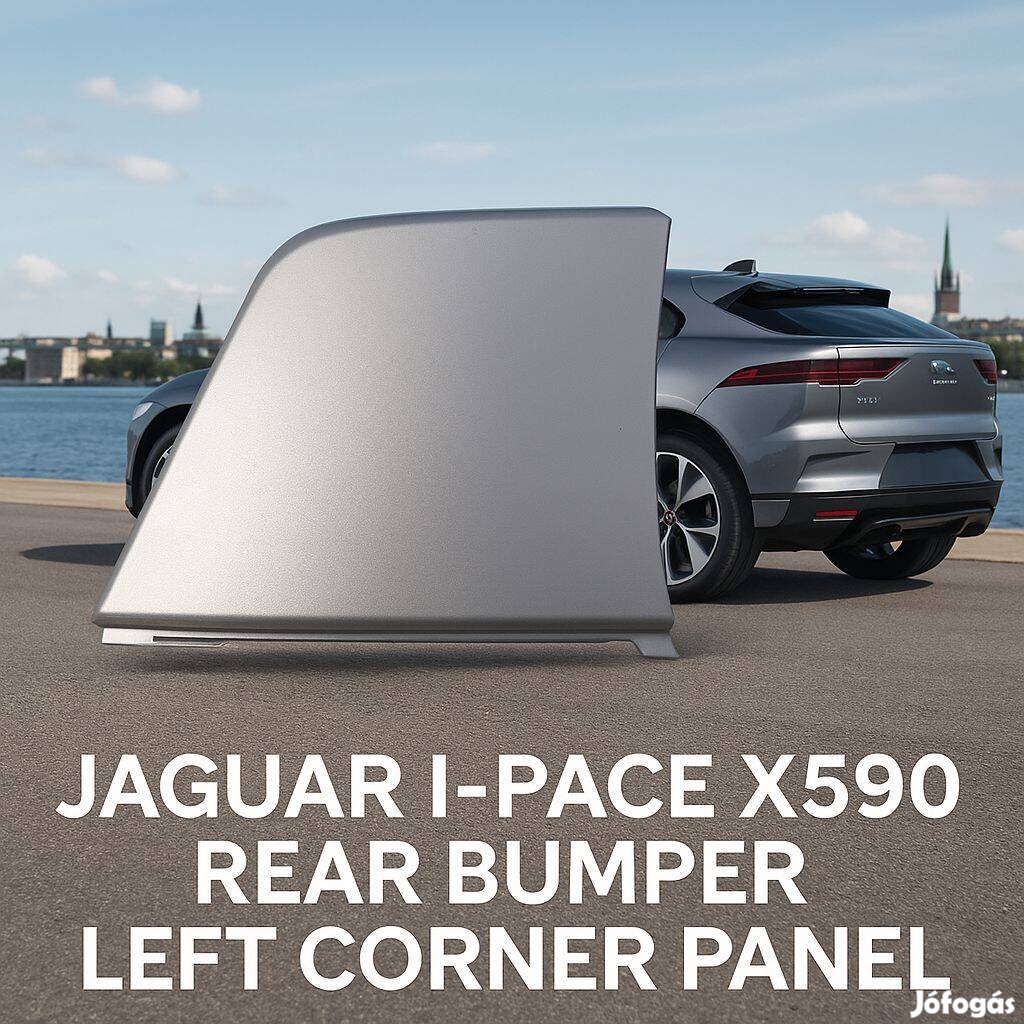 Jaguar I-PACE X590 hátsó lökhárító bal saroklemez J9D317926A