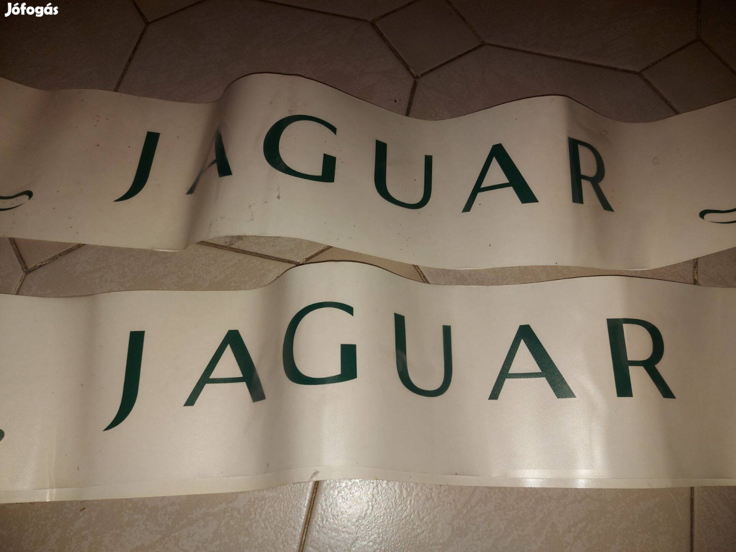 Jaguar Jaguár nagy angol zöld matrica 2db 3900Ft Veszprém ingyen száll