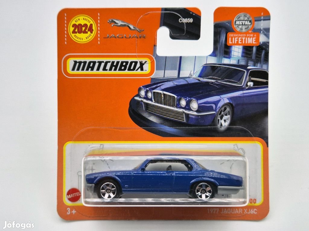 Jaguar XJ6C (1977) - 58/100 - bliszteres -  Matchbox - 1:64