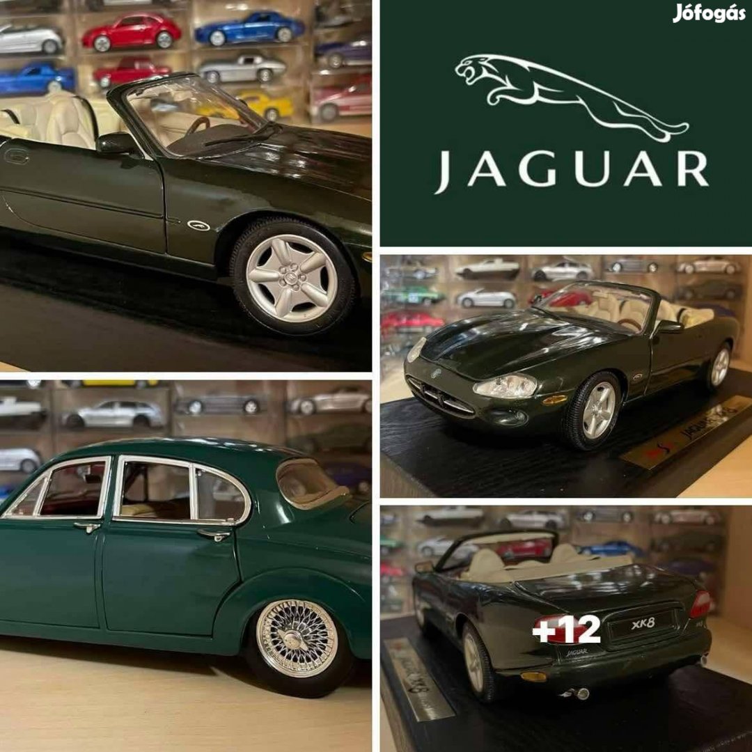 Jaguar Xk8 (1996) Gyönyörű makulátlan dobozos modell!!