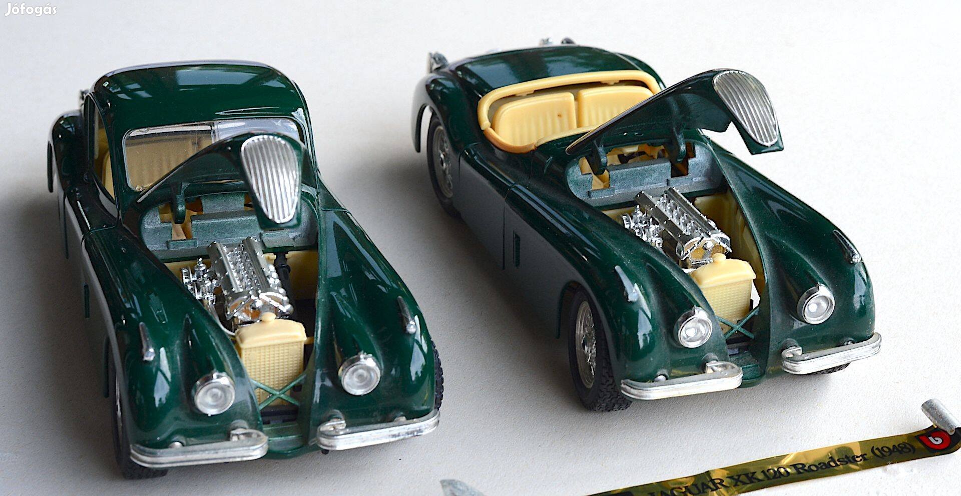 Jaguar Xk 120, 2 db makett , HKV 500