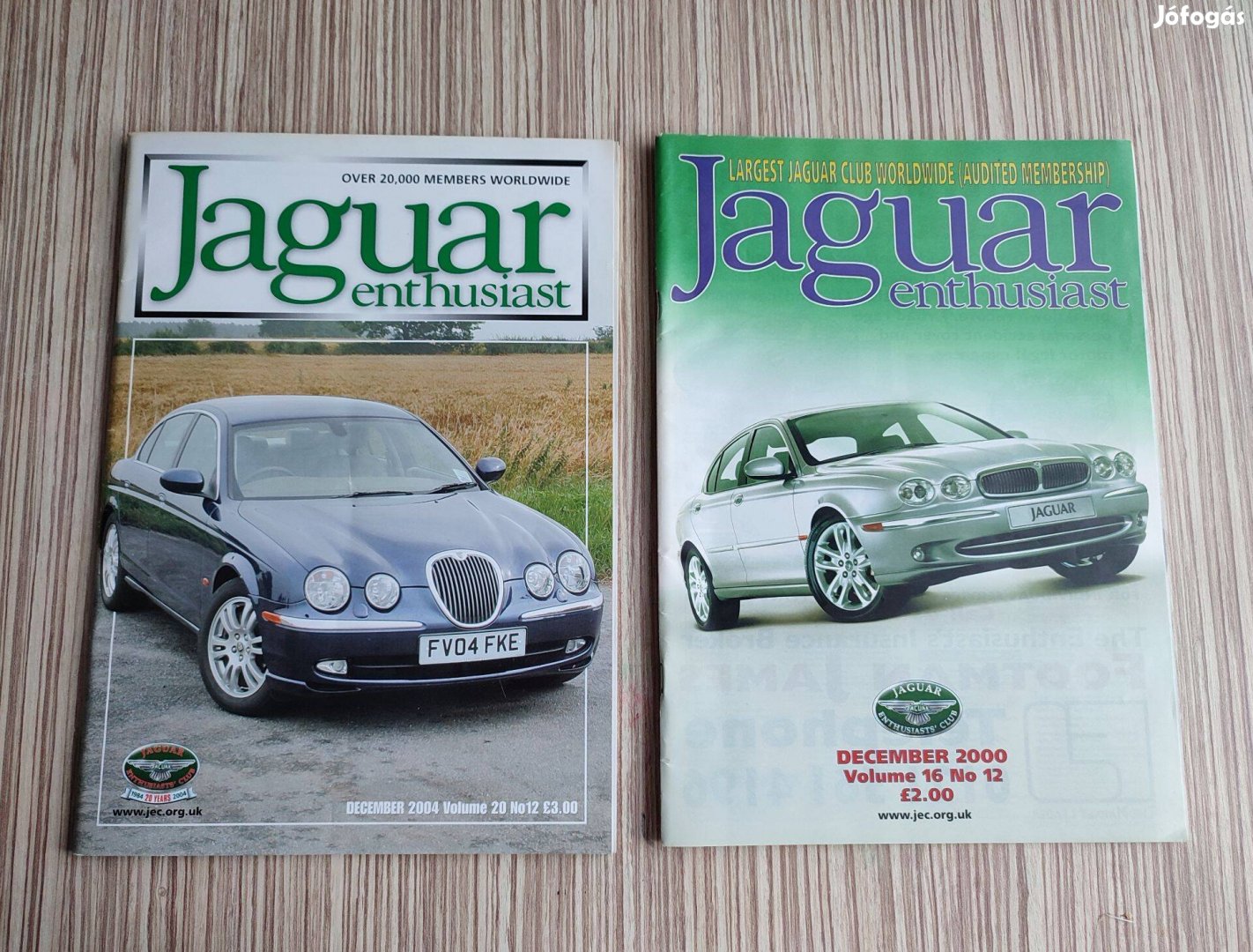 Jaguar autó újság. 2000.-db