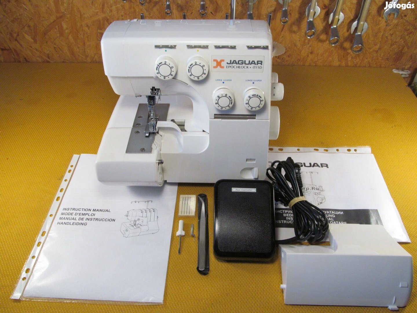 Jaguar interlock, overlock varrógép 2 év garanciával (elkelt)