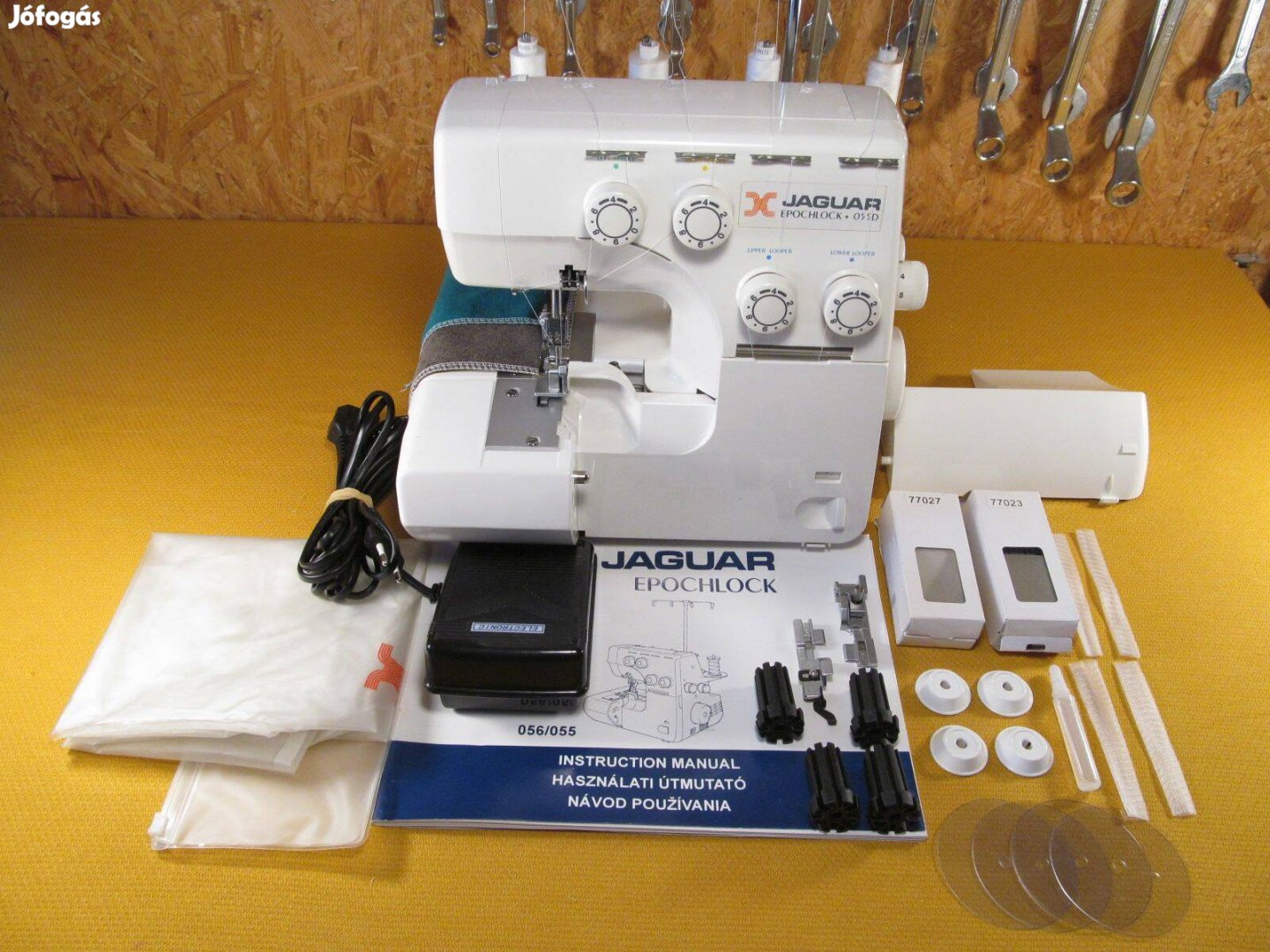 Jaguar interlock overlock varrógép 2 év garanciával elkelt