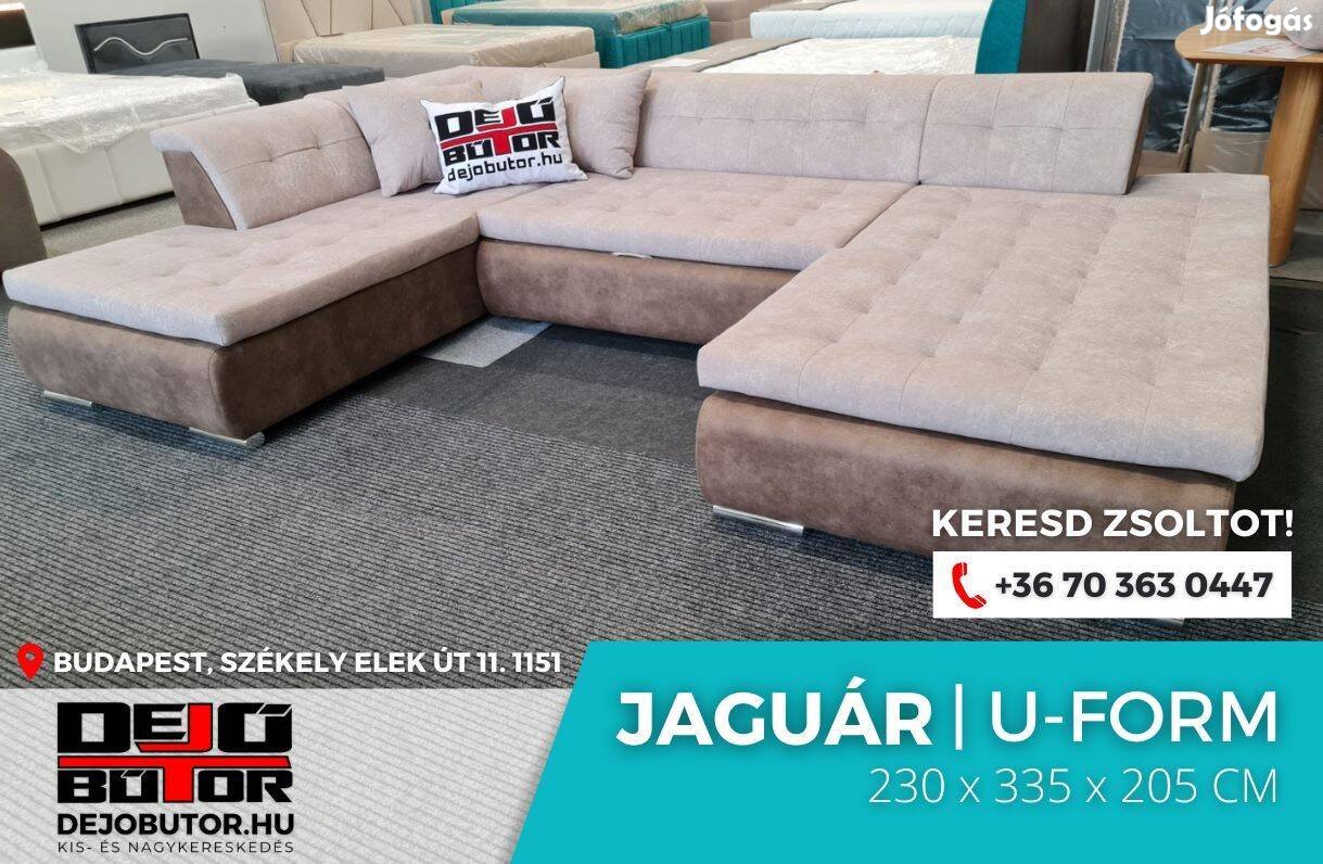 Jaguár kanapé sarok cuba 2 ülőgarnitúra 230x335x205 cm ualak