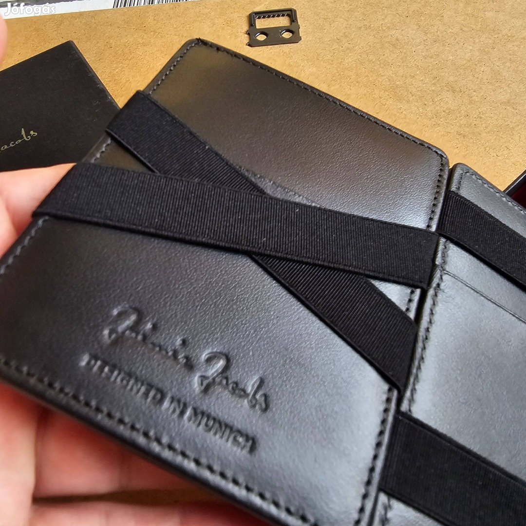 Jaimie Jacobs pénztárca teljesen új dobozos 10x9x2cm